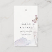 Carte De Visite Balise de prix simple minimal pour parties scintil (Devant)