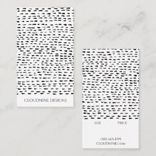 Carte De Visite Balise de suspension pour bijoux personnalisées TA