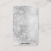 Carte De Visite Balise Editable Let Love Sparkle Sparkler (Dos)