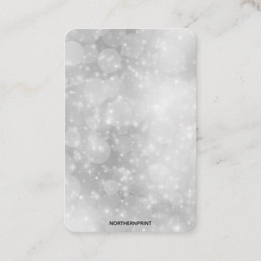 Carte De Visite Balise Editable Let Love Sparkle Sparkler (Dos)