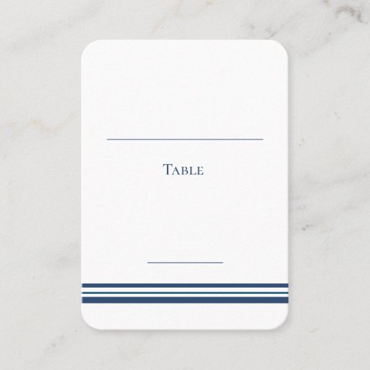 Carte De Visite Balises Mariage Escort (Devant)