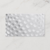 Carte De Visite Balle de Golf (Devant)