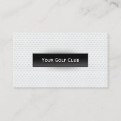 Carte De Visite Balle de Golf Golf Professionnel (Devant)