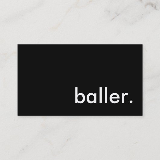 Carte De Visite baller. (Devant)