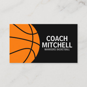 Carte De Visite Baller Black