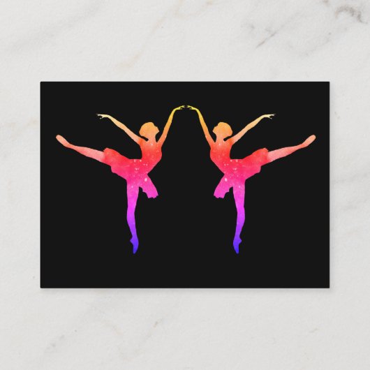 Carte De Visite Ballerina (Dos)