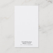 Carte De Visite Ballet (Dos)