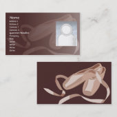 Carte De Visite Ballet - affaires (Devant / Derrière)