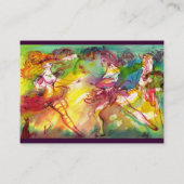 Carte De Visite BALLET CARNAVAL / Mascarade vénitienne, Danse, Mus (Dos)