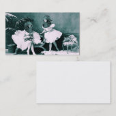 Carte De Visite Ballet sous-marin (Devant / Derrière)
