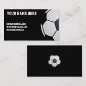 Carte De Visite Ballon de football (Devant / Derrière)