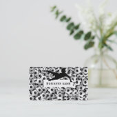 Carte De Visite Ballons de foot (Debout devant)