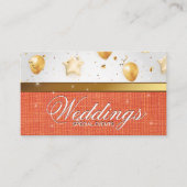 Carte De Visite Ballons d'or | Célébrations | Événements (Devant)