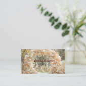 Carte De Visite Ballons d'or, d'argent et de blanc mariages (Debout devant)