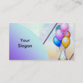 Carte De Visite ballons gonflables (Dos)