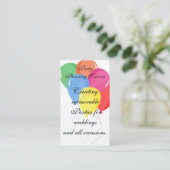 Carte De Visite ballons gonflables (Debout devant)