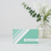 Carte De Visite BALLONS rétro (Debout devant)