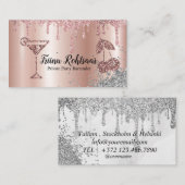 Carte De Visite Balloon Arch Artist Party Planner Decorating (Devant / Derrière)