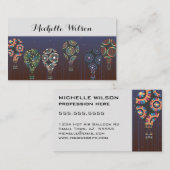 Carte De Visite Balloon artistique à air chaud unique (Devant / Derrière)