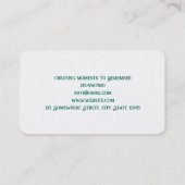 Carte De Visite Balloon pour enfants (Dos)