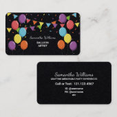 Carte De Visite 🎈 🎈 Ballotte Artiste Premium (Devant / Derrière)