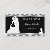 Carte De Visite BALLROOM Dance Studio Cours de danse 3 (Devant)