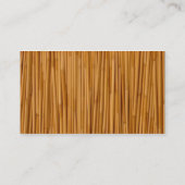 Carte De Visite Bambou (Dos)