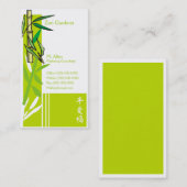 Carte De Visite Bambou (Devant / Derrière)