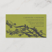 Carte De Visite Bambou Zen (Dos)