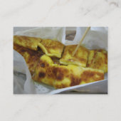 Carte De Visite Banana Pancake [Roti Kluai Khai] Thai Street Food (Dos)