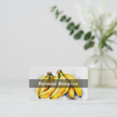 Carte De Visite Banane / Bananes / Fruits (Debout devant)