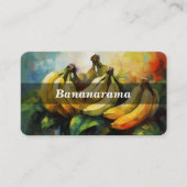 Carte De Visite Banane / Bananes / Fruits (Devant)