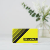 Carte De Visite BANANES rétro (Debout devant)