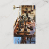 Carte De Visite Banc en laboratoire dentaire (Dos)