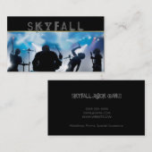 Carte De Visite Band, Rock, Singers Performance Entertainment (Devant / Derrière)