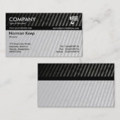 Carte De Visite Bandage de couleur - Téron ondulé (Devant / Derrière)