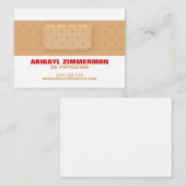 Carte de visite BANDAID (Devant / Derrière)