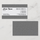 Carte De Visite Bande centrale 017 - Gris clair texturé (Devant / Derrière)