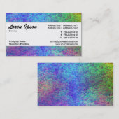 Carte De Visite Bande centrale 108 (Devant / Derrière)