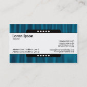 Carte De Visite Bande centrale 5 emplacements - Draperie 01 (Dos)