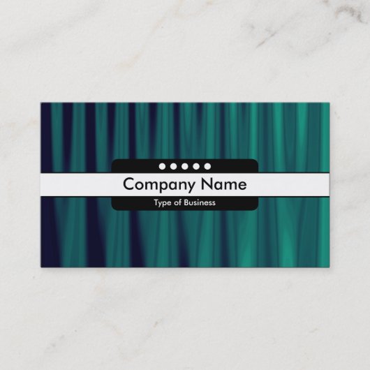 Carte De Visite Bande centrale 5 emplacements - Draperie 03 (Devant)