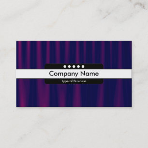 Carte De Visite Bande centrale 5 emplacements - Draperie 04