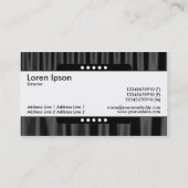 Carte De Visite Bande centrale 5 emplacements - Draperie 07 (Dos)