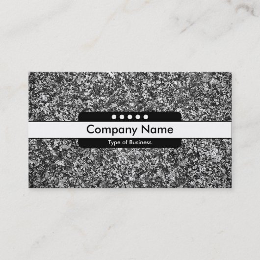 Carte De Visite Bande centrale 5 emplacements - Granite (Devant)