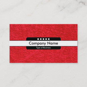 Carte De Visite Bande centrale 5 emplacements - Tapis 01