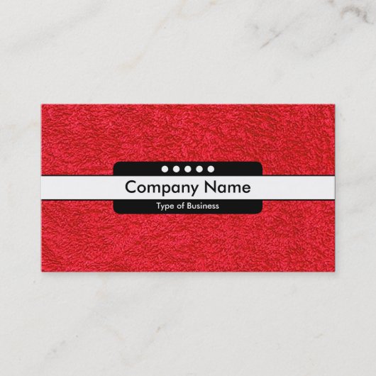 Carte De Visite Bande centrale 5 emplacements - Tapis 01 (Devant)