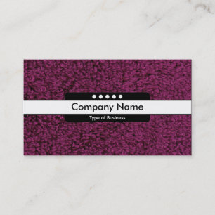 Carte De Visite Bande centrale 5 emplacements - Tapis laineux 02