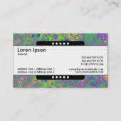 Carte De Visite Bande centrale 5 points - En trèfle (Dos)