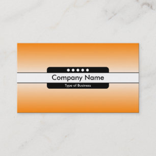 Carte De Visite Bande centrale 5 points - Horizon Glow 02