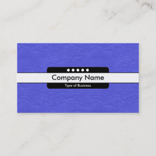 Carte De Visite Bande centrale 5 points - Royal Blue Paper Texture